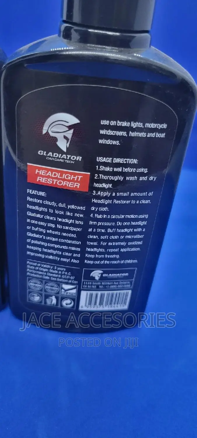 Car Gladiator Headlight Restorer