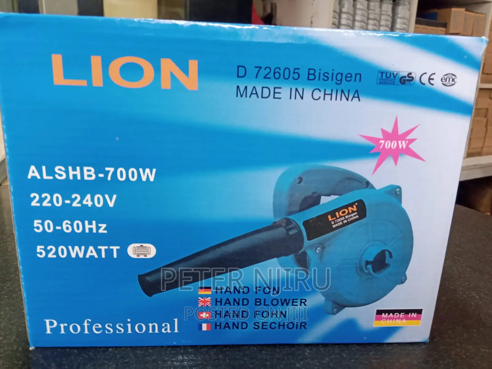 Lion Lashb-530b Electric Copper Coil Blower
