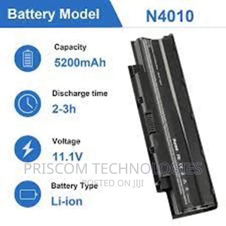 Laptop Battery for Dell N5010 N4010 JLKND TKV2V 4T7JN WT2P4