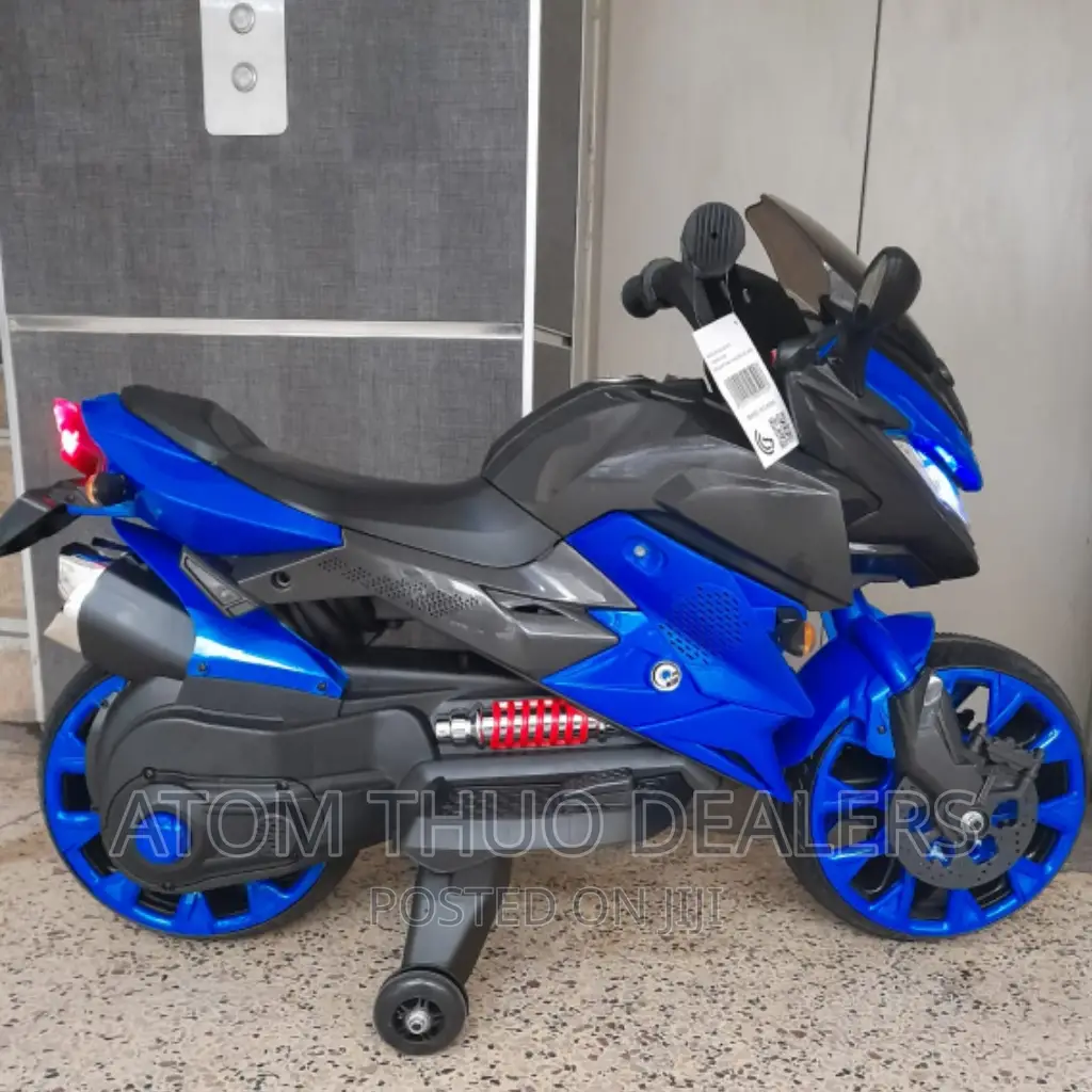 Electric Motor Bike(Age 2-10) Blue in Colour