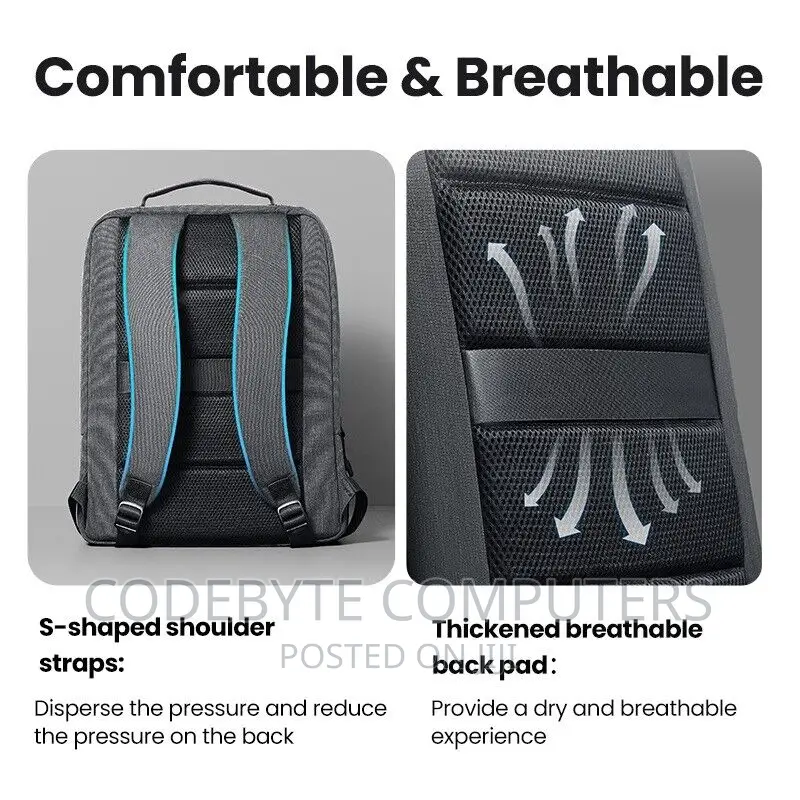 UGREEN Laptop Backpack 15.6" - Grey