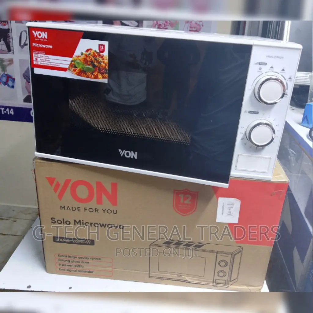 Von Hotpoint Microwave!20l Microwave Oven-White