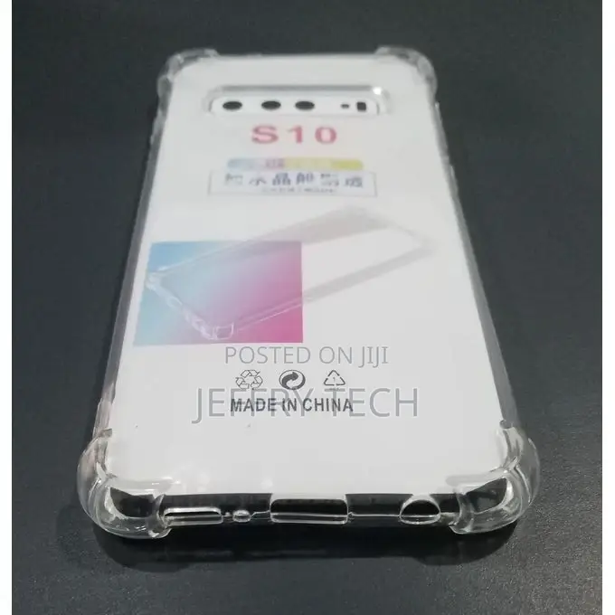 Anti-Shock Cover for Samsung Galaxy S10 - Transparent