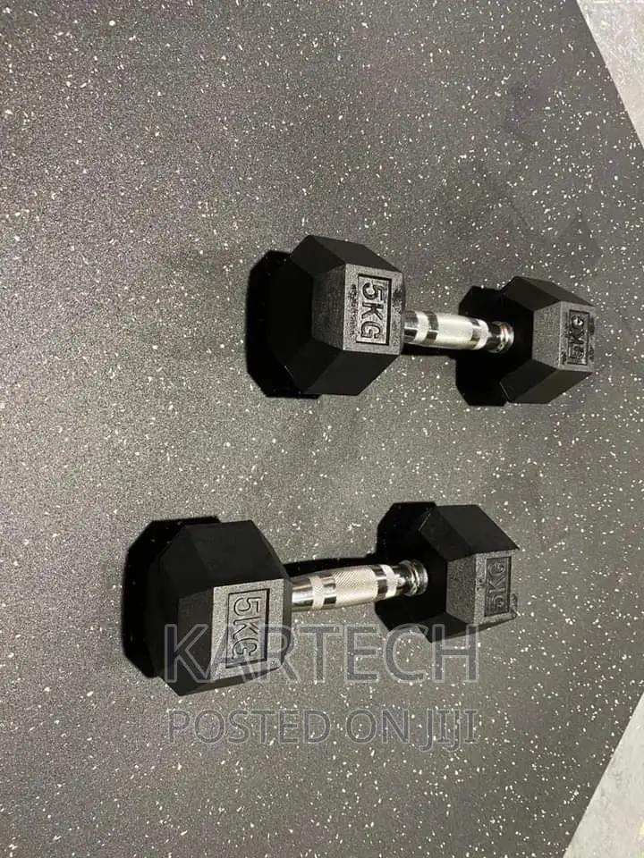 10kg Hexagon Dumbells (A Pair)