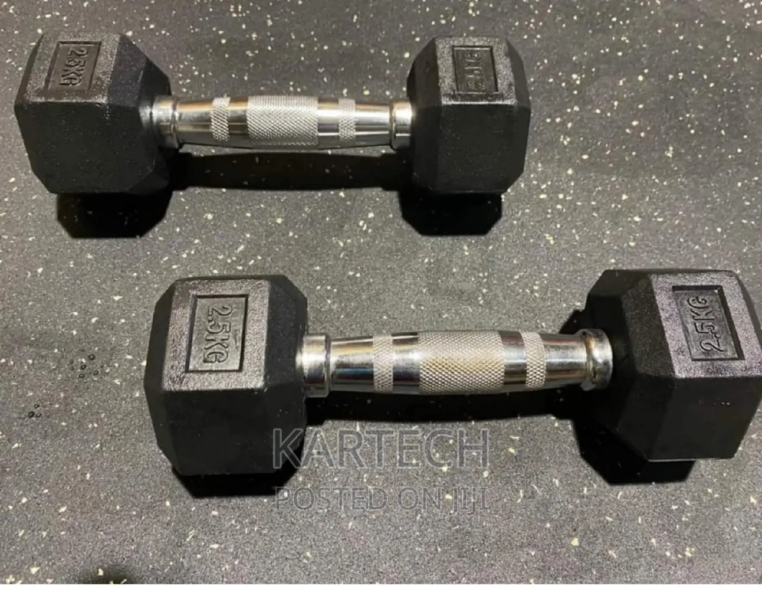 2.5kg - Hexagonal Dumbbell - Pair