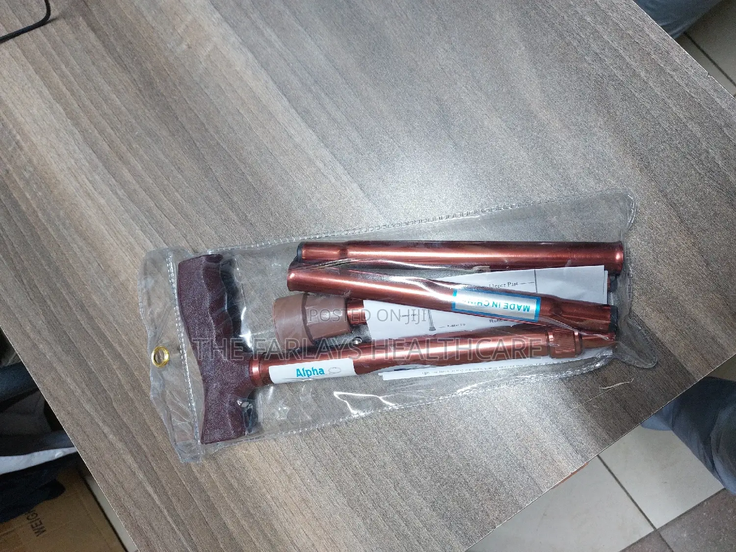Foldable Walking Stick for Aged and Patients.