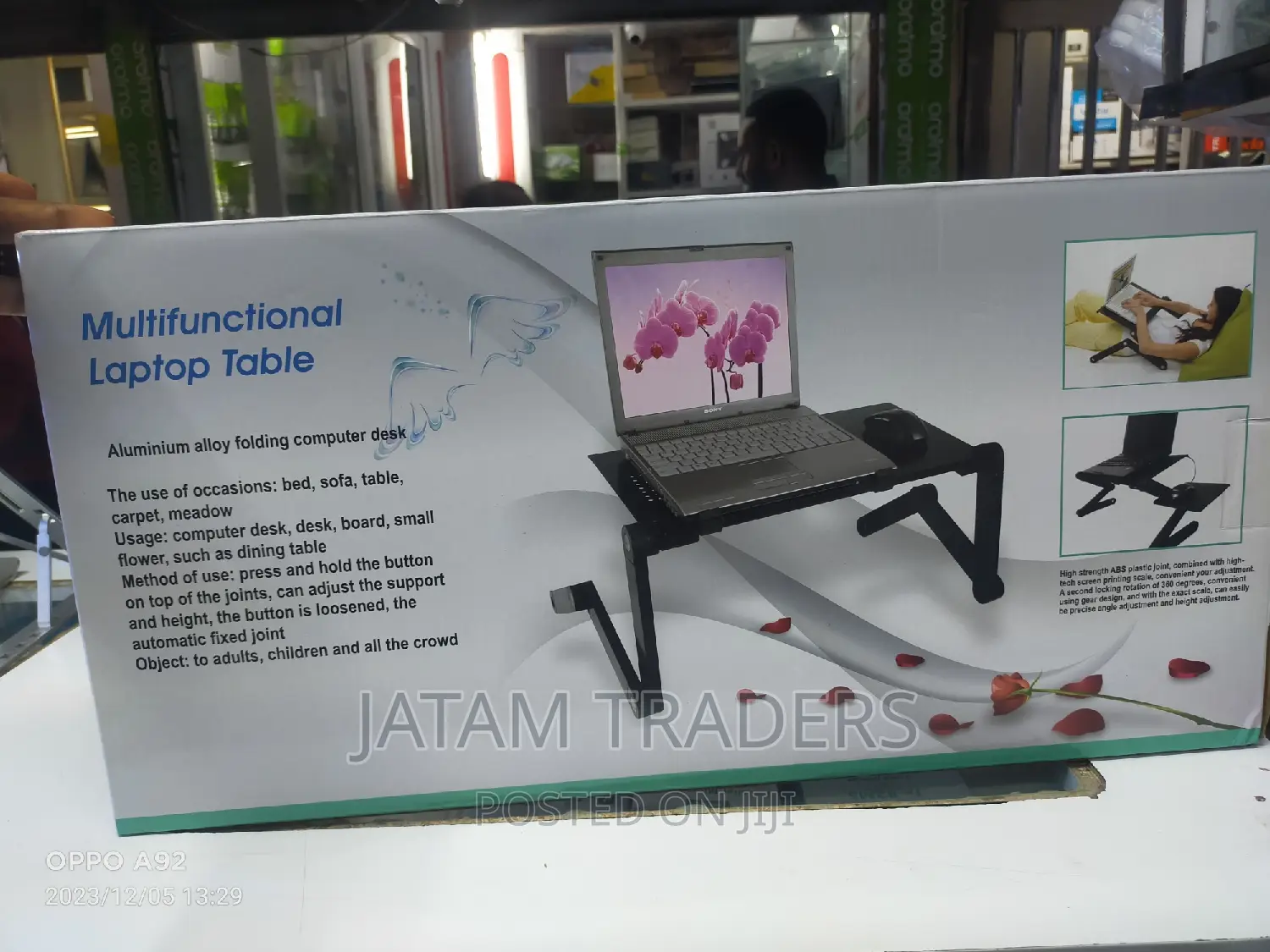 Multifunctional Laptop Table, High Quality