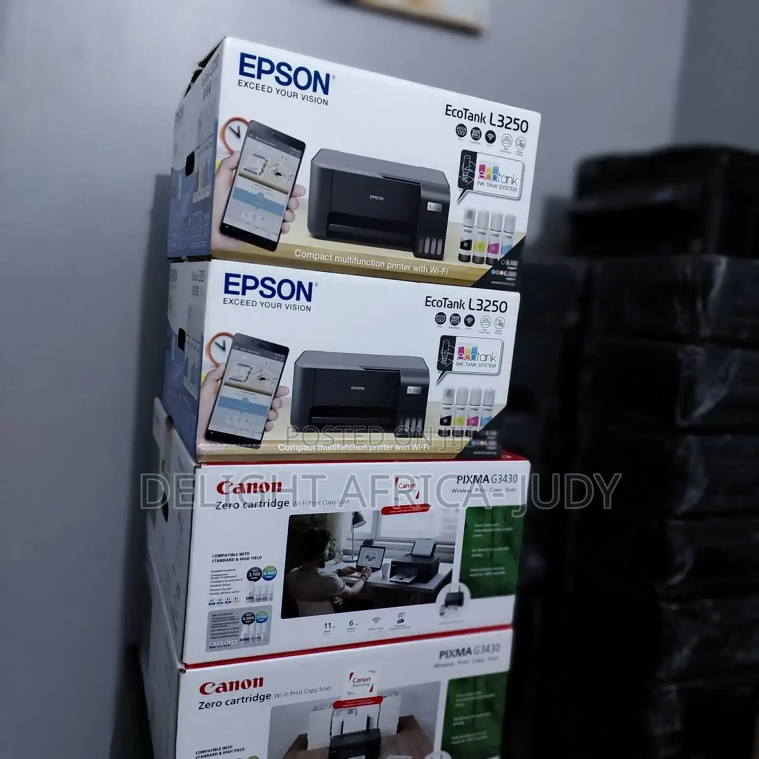 Epson L3250 Ink Tank Brand New Printer, Print, Copy and Scan