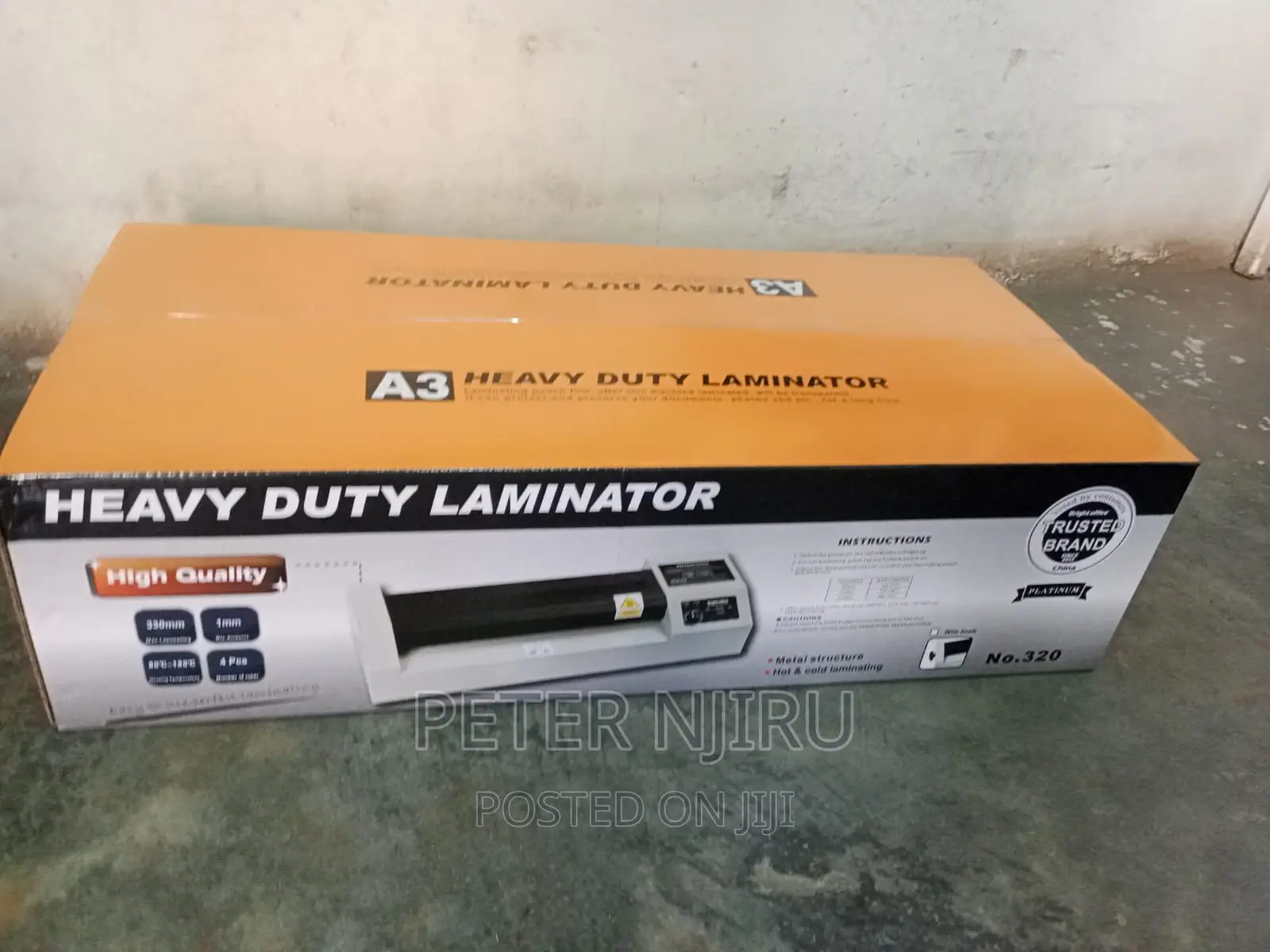 Desktop Laminator Heavy Duty A3