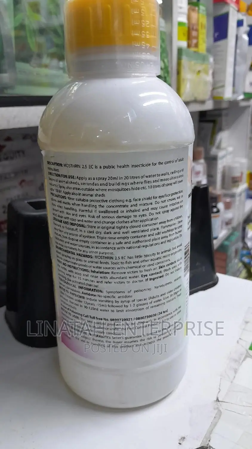 Mosthrin 2.5EC Insecticide 1litre