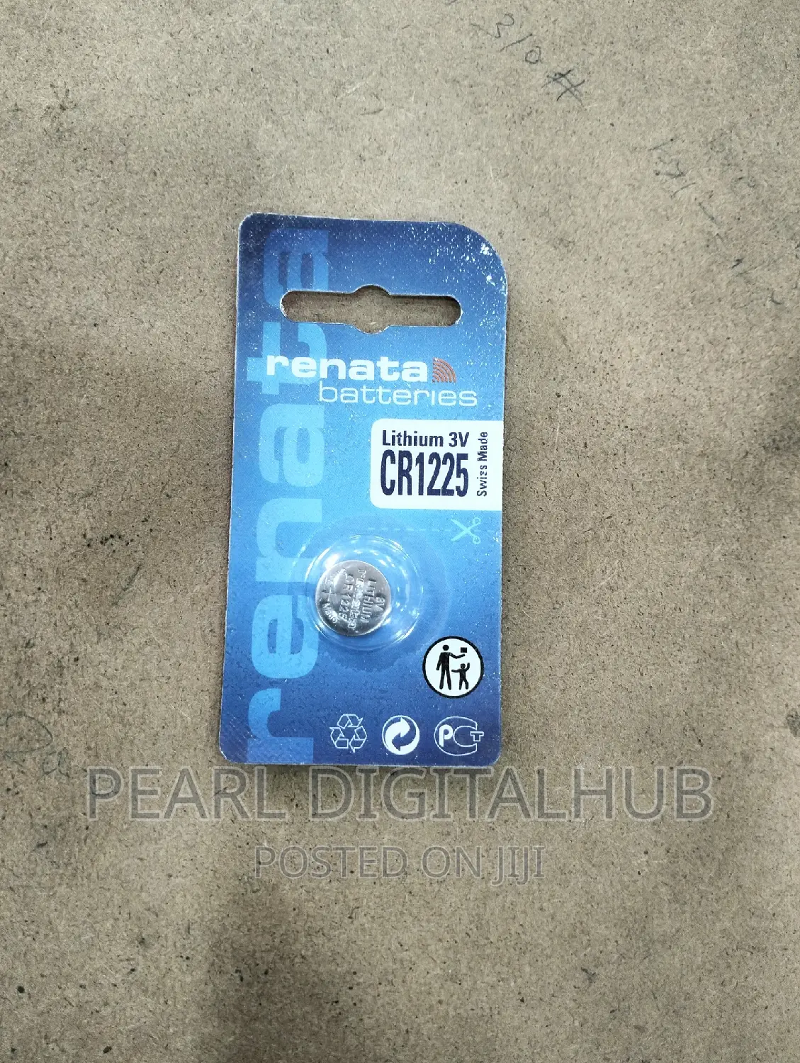 CR 1225 3v Lithium Renata Battery