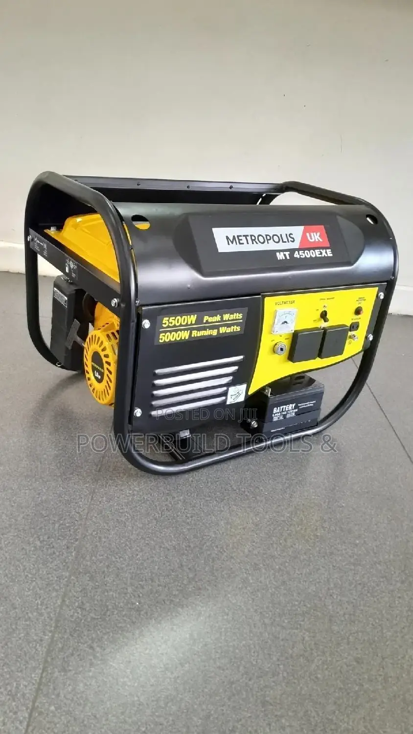 Metropole 4.5KVA Petrol Generator
