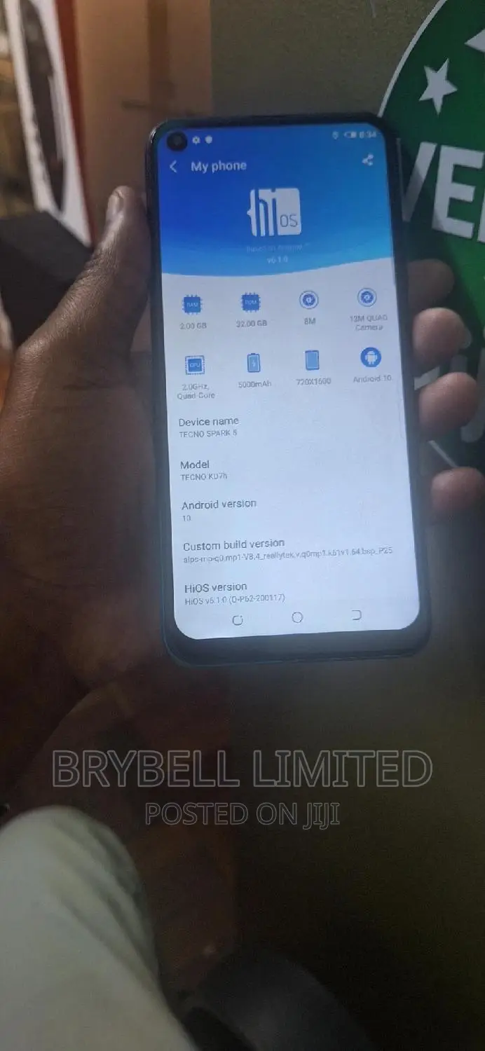 Tecno Spark 5 32 GB Black