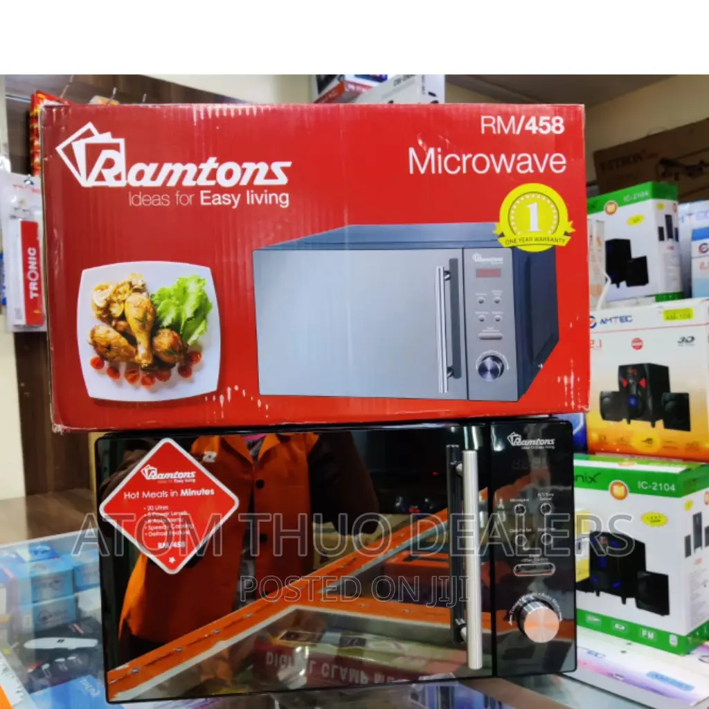 Ramtons RM 458 20 L Digital Microwave (Silver)