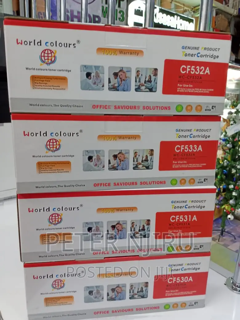 HP Toner Cartridge CF530A | 531A| 532A| 533A (4pc) Full Set