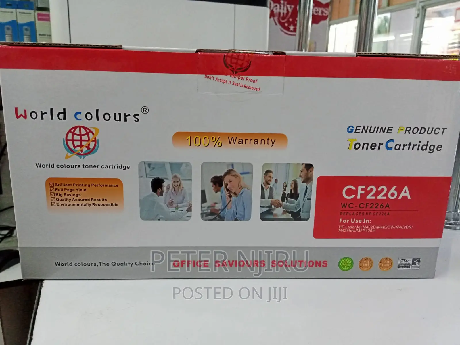 (Cf226a) Genuine Toner HP 26A Black
