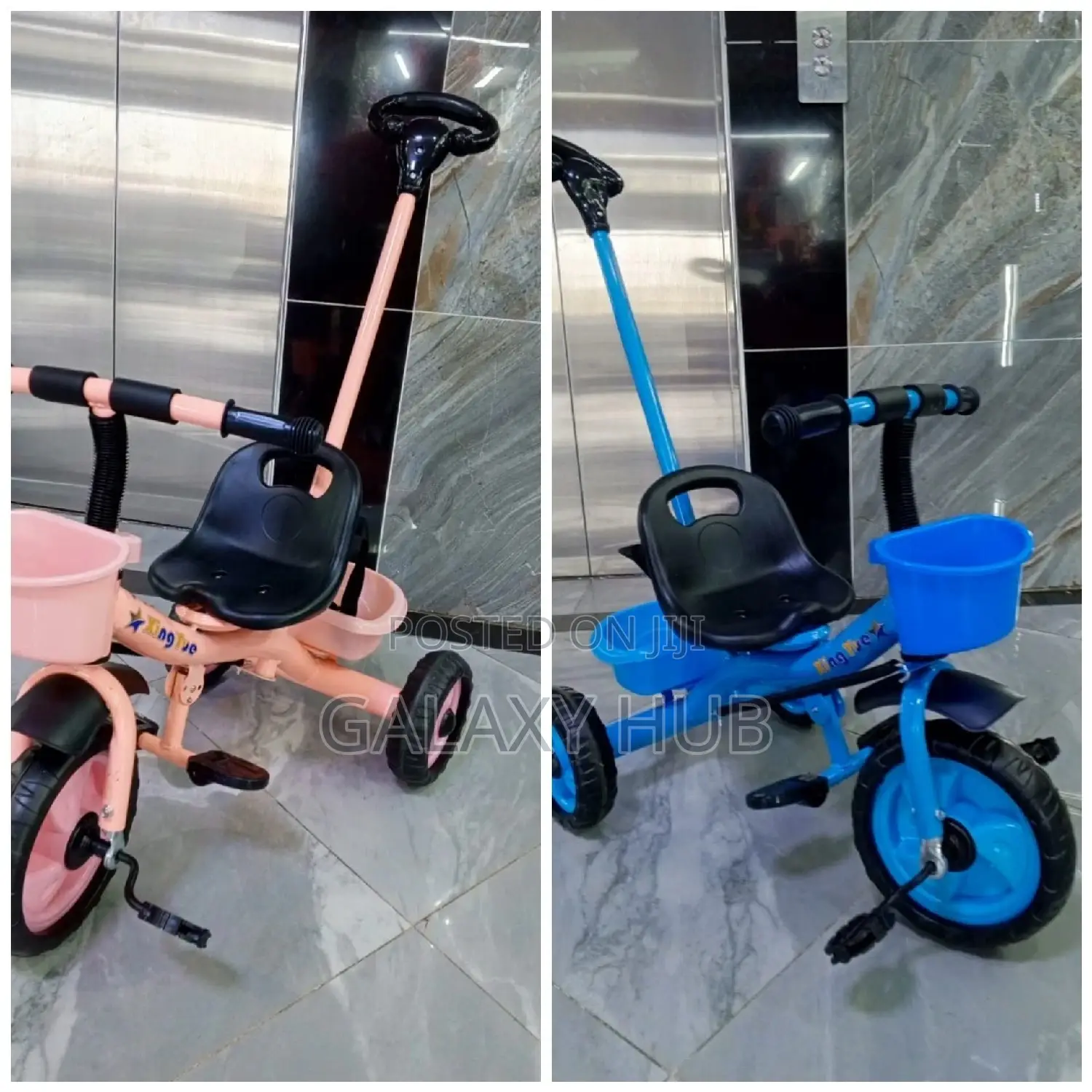 Tricycle, Tricycle, Tricycle With Handle
