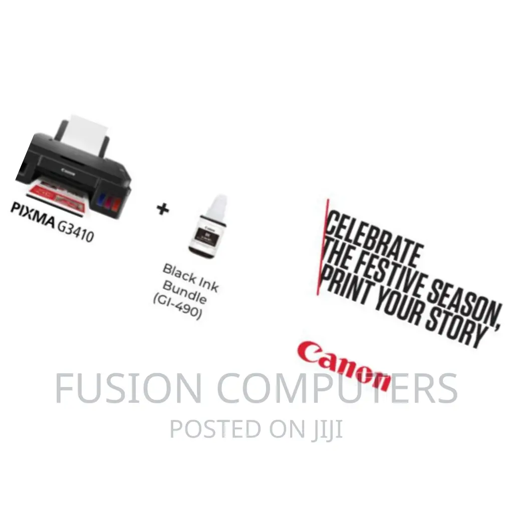 Canon Pixma G3410 A4 Colour Multifunction Inkjet Printer