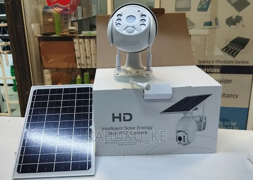 4G Intelligent Solar Alert PTZ Camera 4G Solar PTZ 2MP