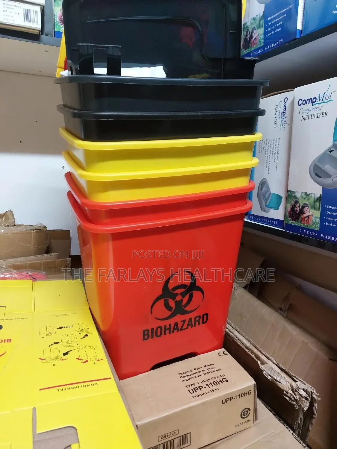 30L Medical Waste Bins.