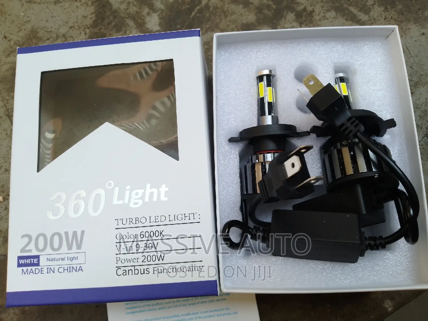 200w LED H4 Headlight Bulb /Headlights