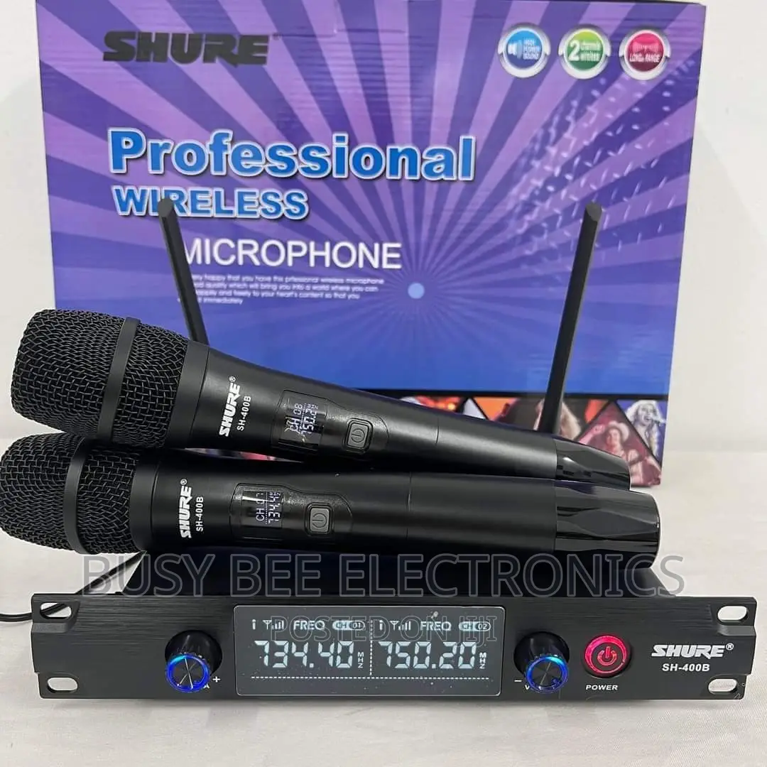 Shure SH 400B Wireless Microphone
