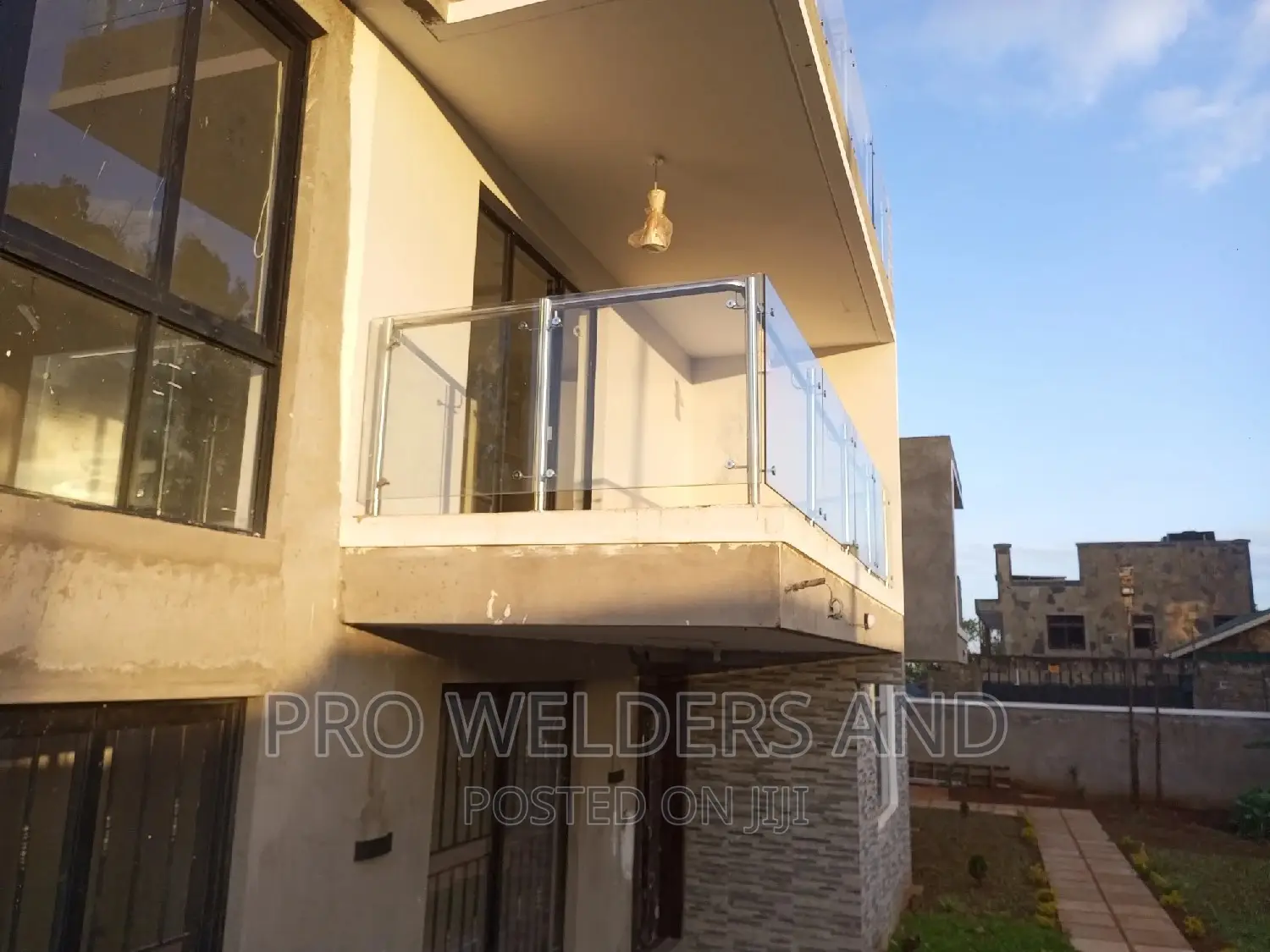 Stainless Steel and Glass Balconies