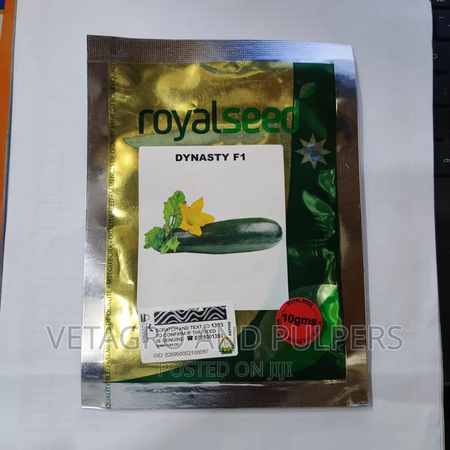 Royal Seed Dynasty F1 Hybrid Squash Zuchini