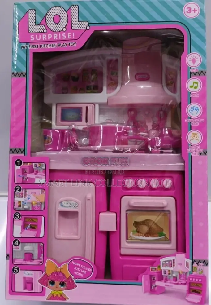  LOL Kitchen Play Set
 Light and Sound