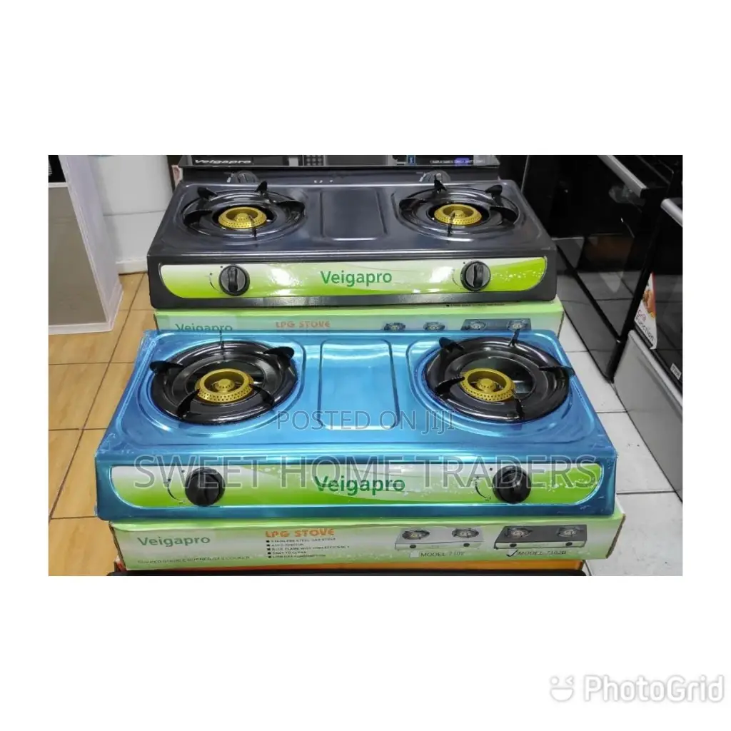 Veigapro Energy Efficient 2 Gas Burner,Gas Table Top Cooker