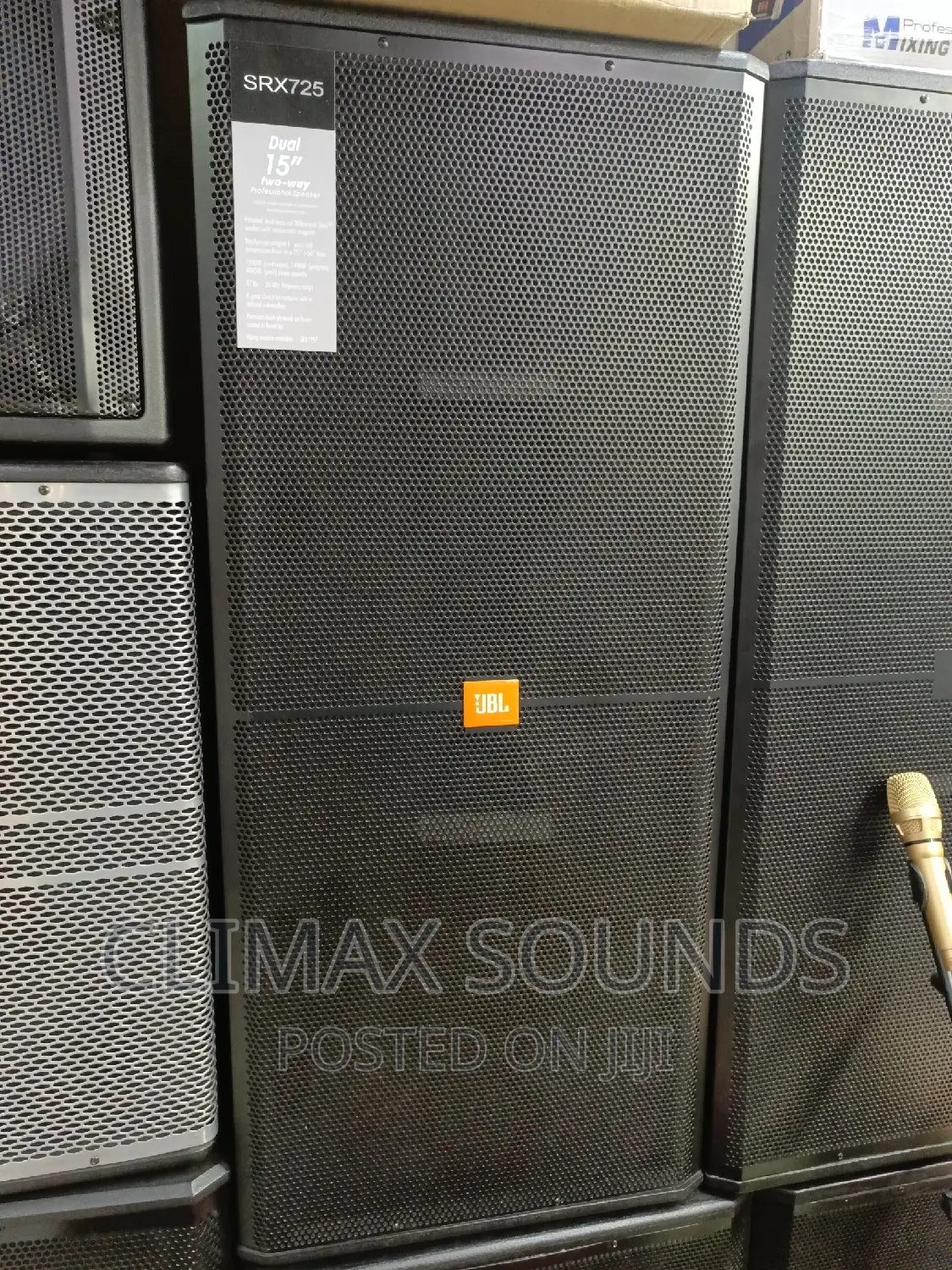 JBL Full Range Speaker, SRX 725 ,