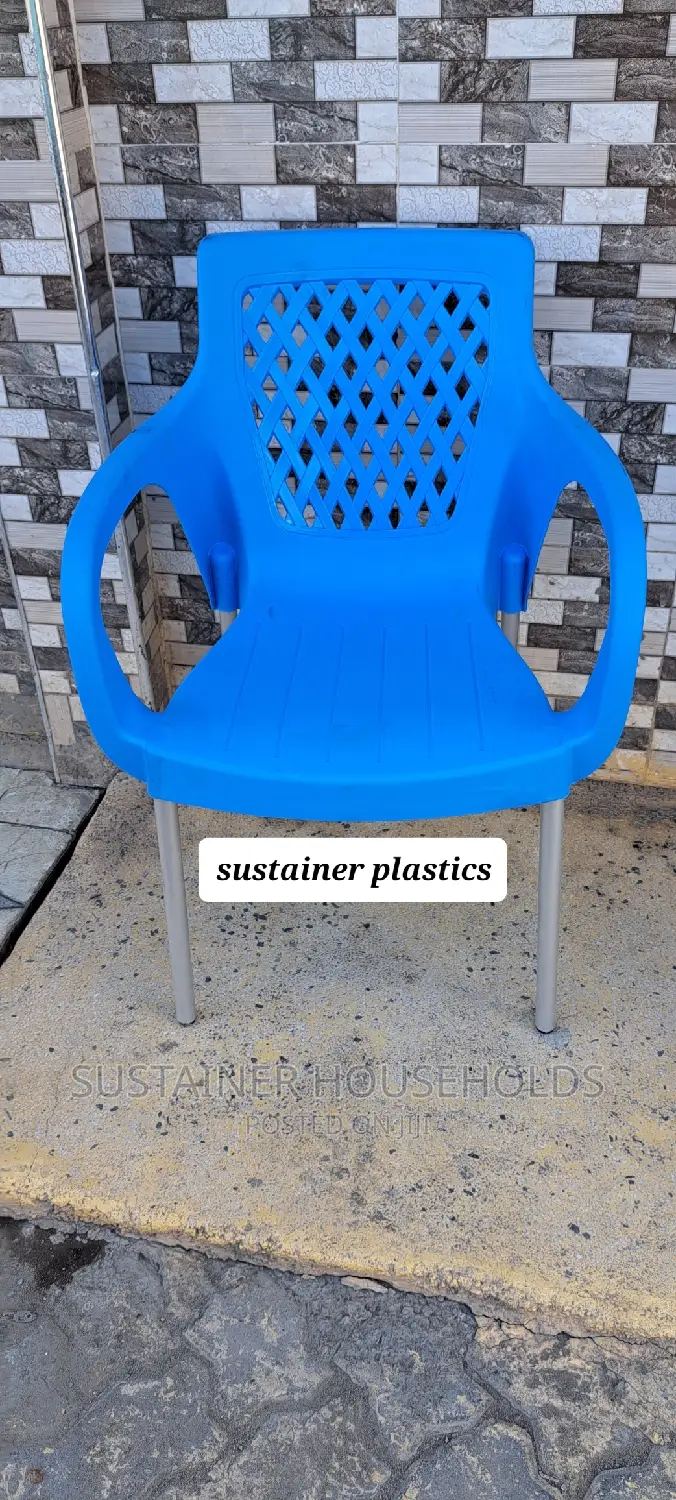 Complast Plastic Chairs With Metal Legs