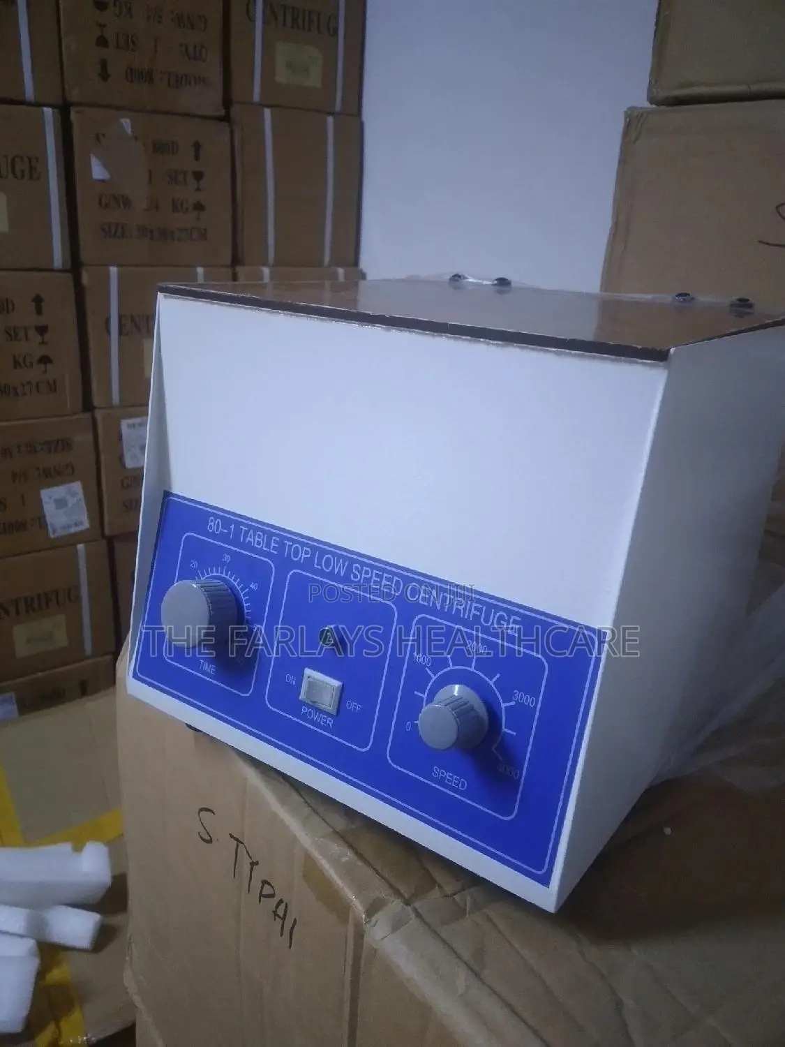 Centrifuge 6 Tubes Box.