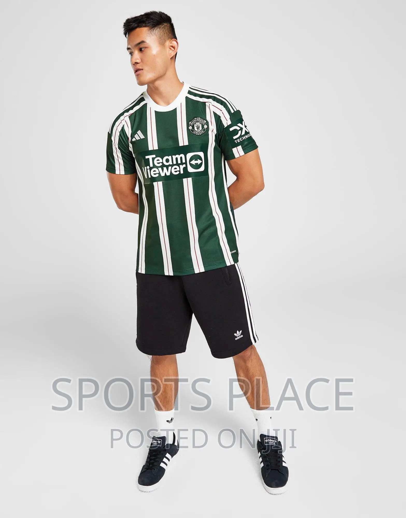 Manchester United Green 3rd Kit Player Version