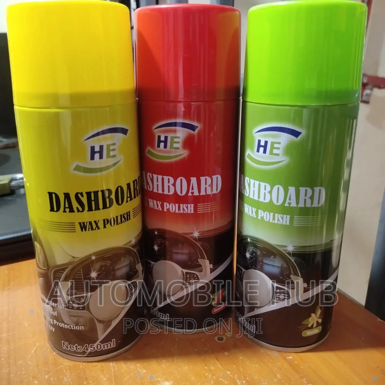 Strawberry,Vanilla Dashboard Sprays 450ml