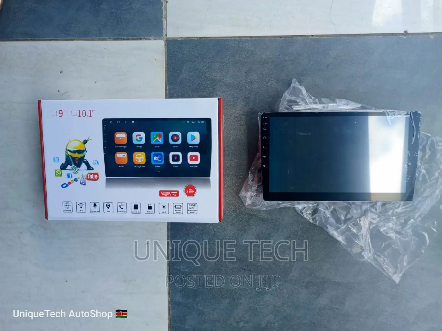 Android Car Radio With 9 Inch Screen, Bluetooth,Fm, Youtube