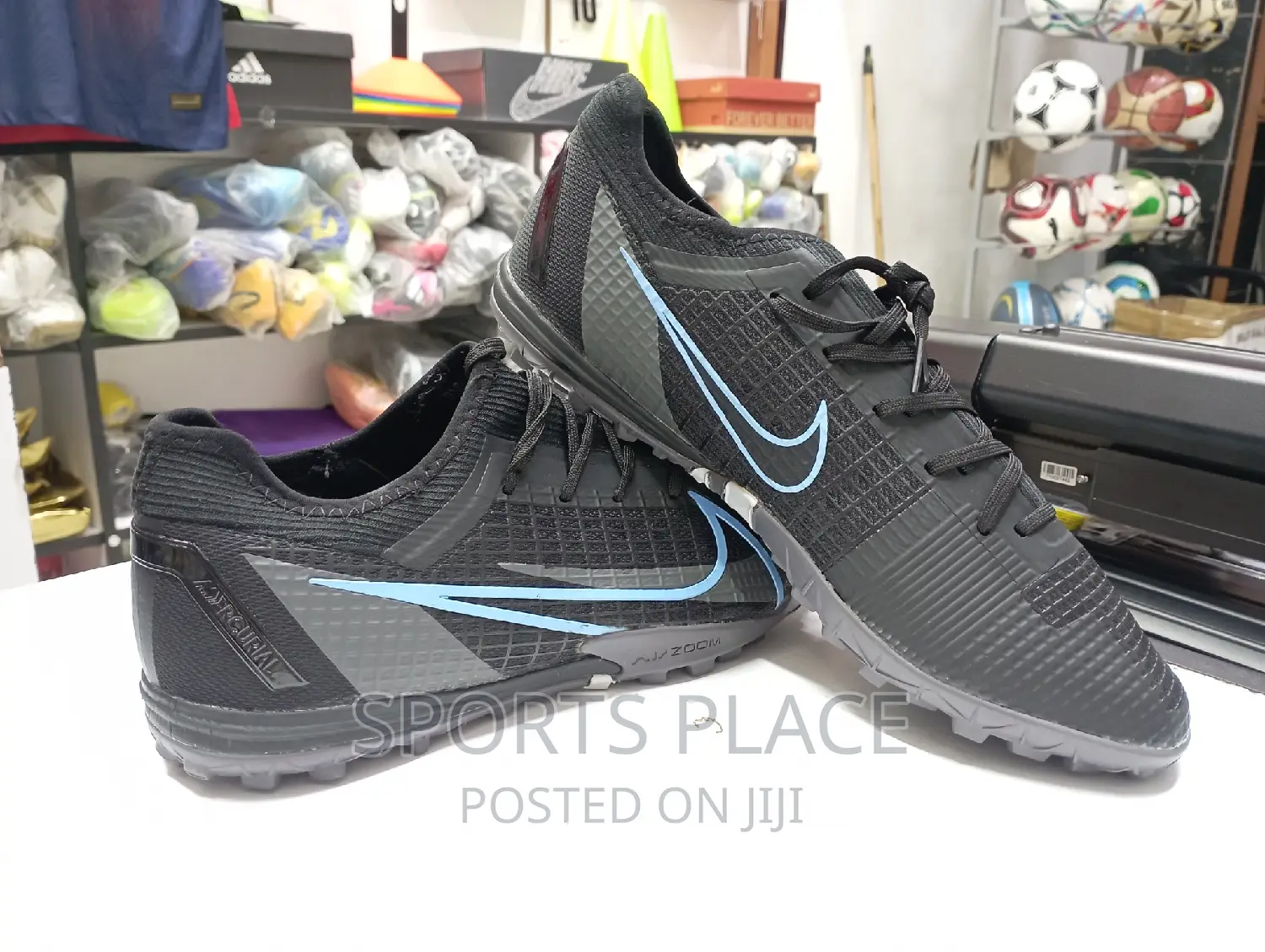 Black Nike Mercurial Football Trainers