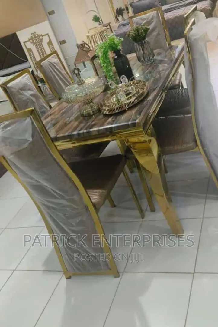 Imported Morden Marble Dinning Table 6 Seater