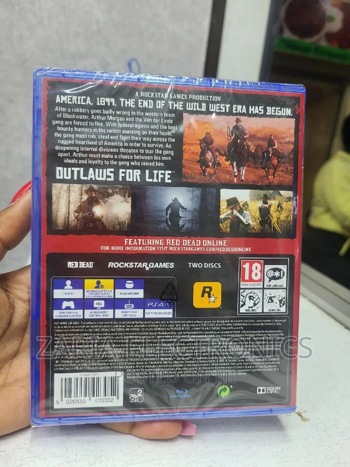 Ps4 Red Dead II Redemption