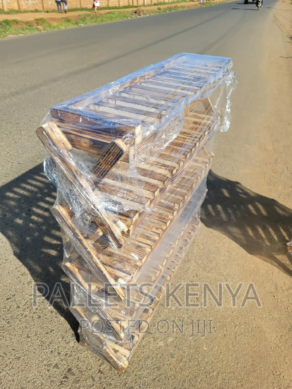 Pallet Shoe Rack- Strong and Stable Shoe Organizer. (#04,)