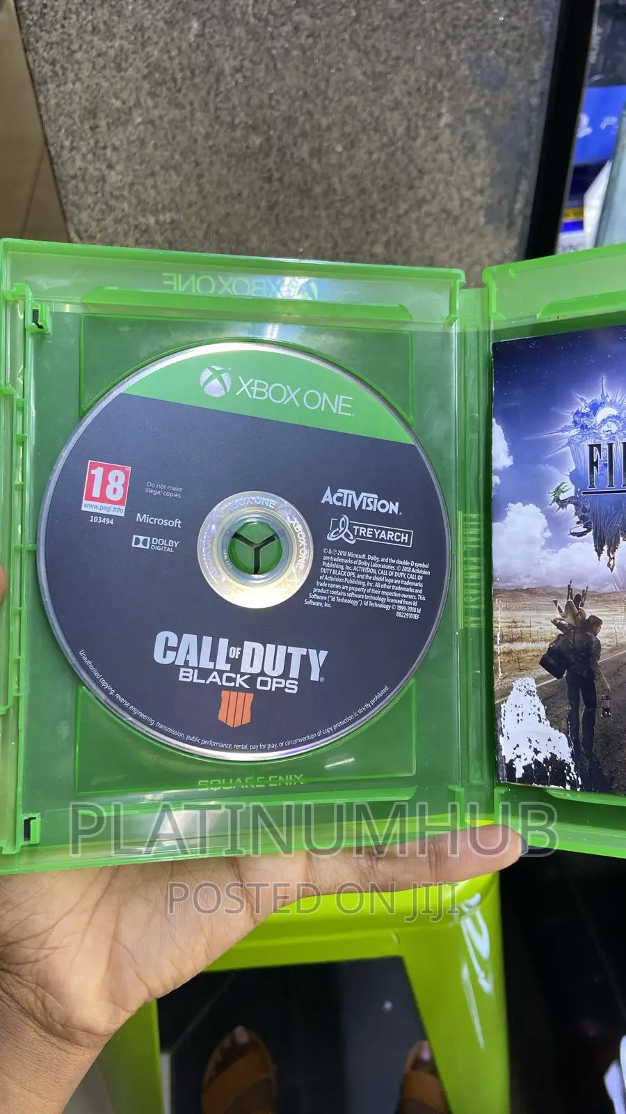Xbox One Call of Duty Black Ops 4