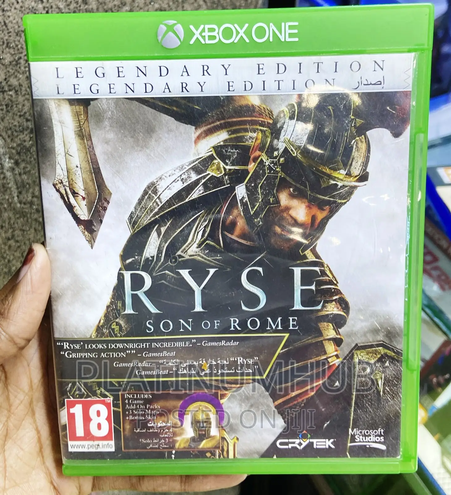 Xbox One Ryse Son of Rome