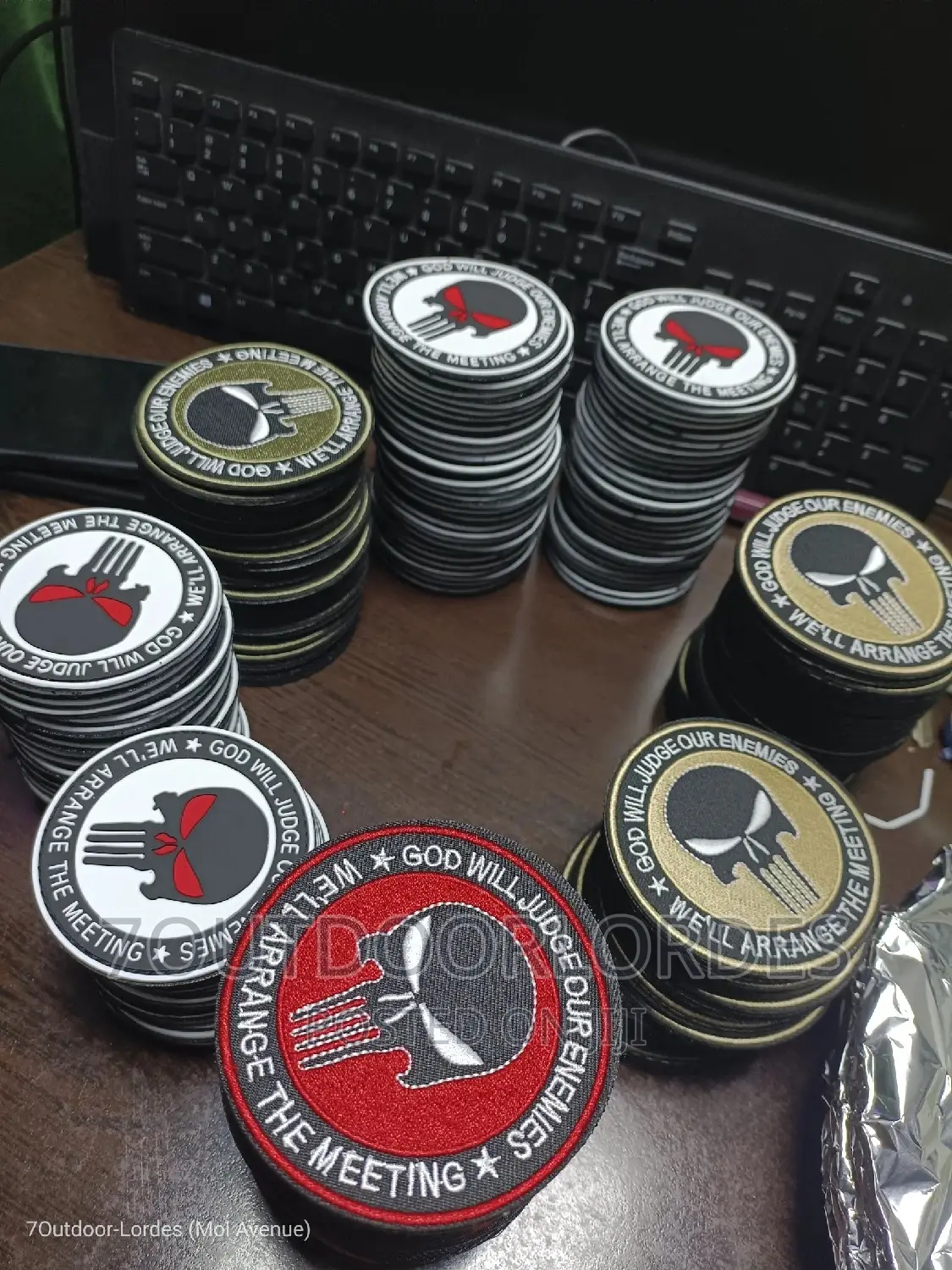 Punisher Embroidered Military Patch