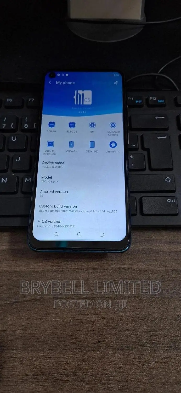 Tecno Spark 5 32 GB Black