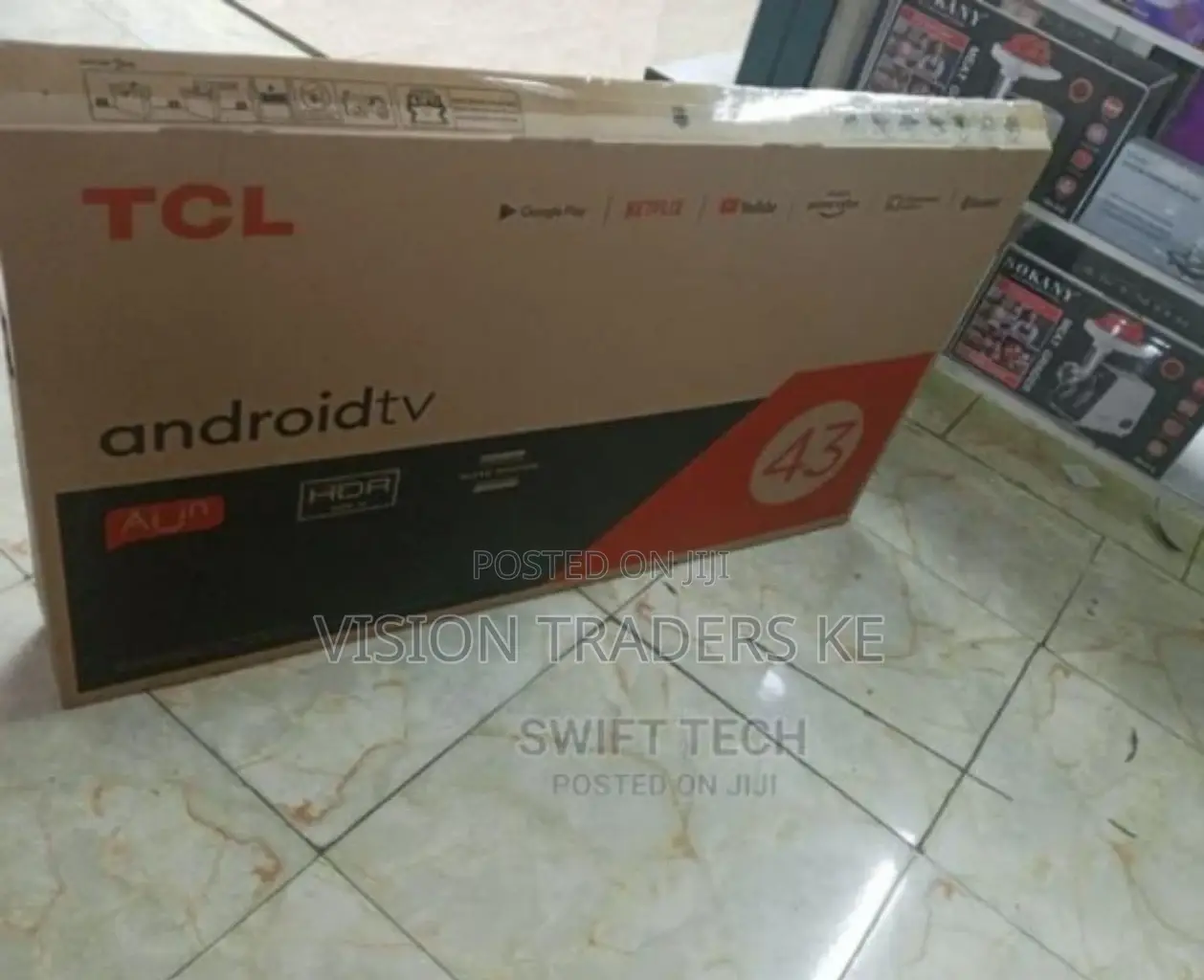 TCL 43 Inches Android Tv With Netflix Youtube Channelsàà