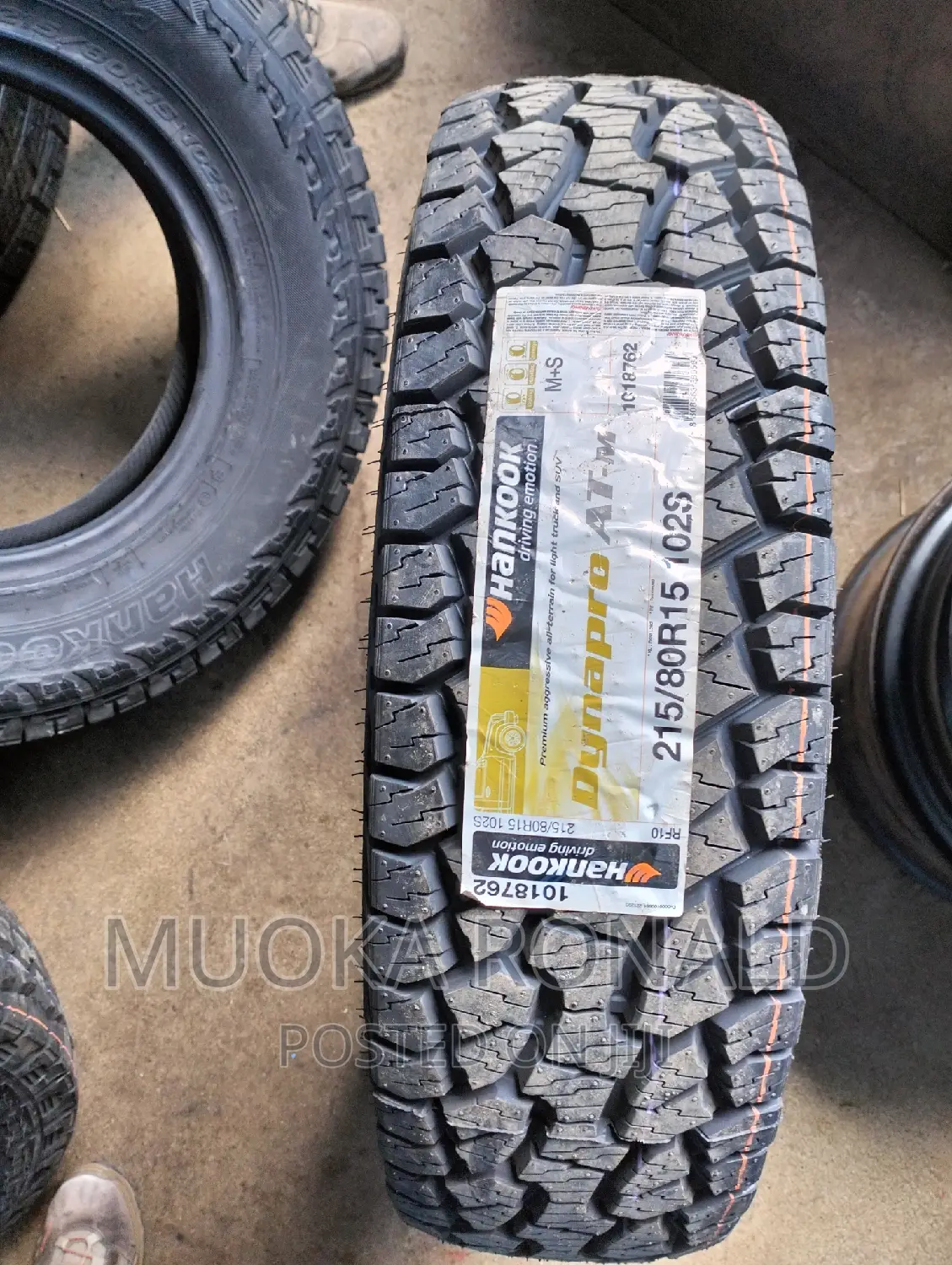 215/80r15 Hankook Tyre Made in Korea