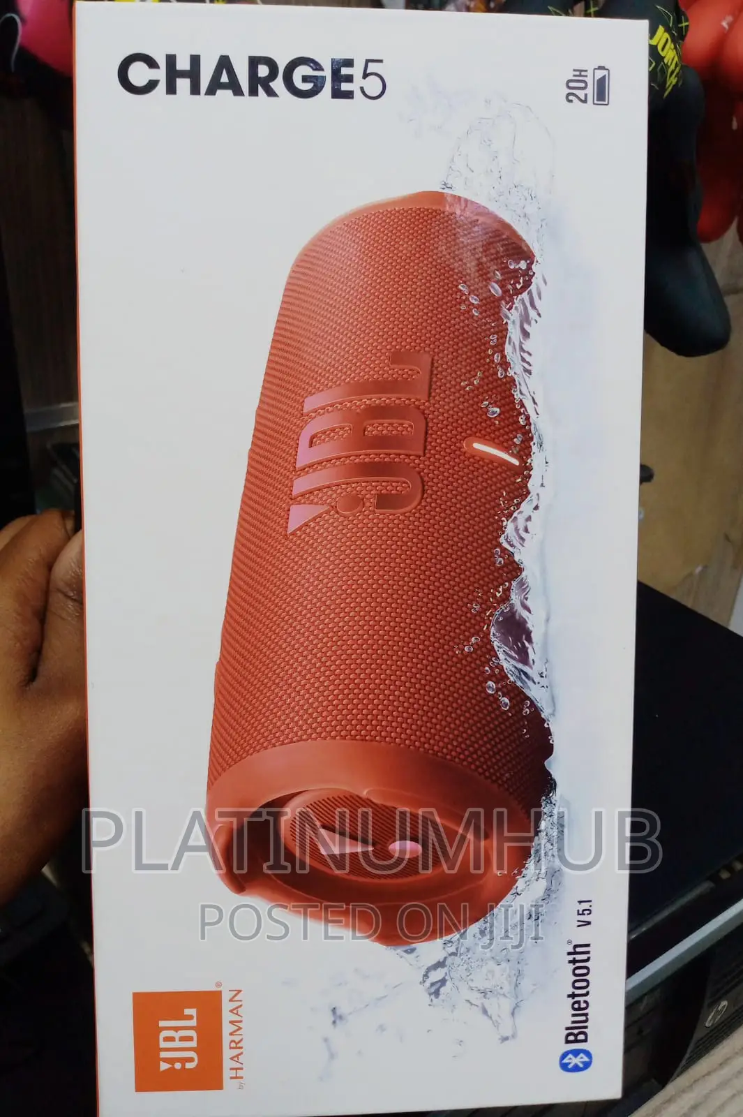Red Speaker Charge 5