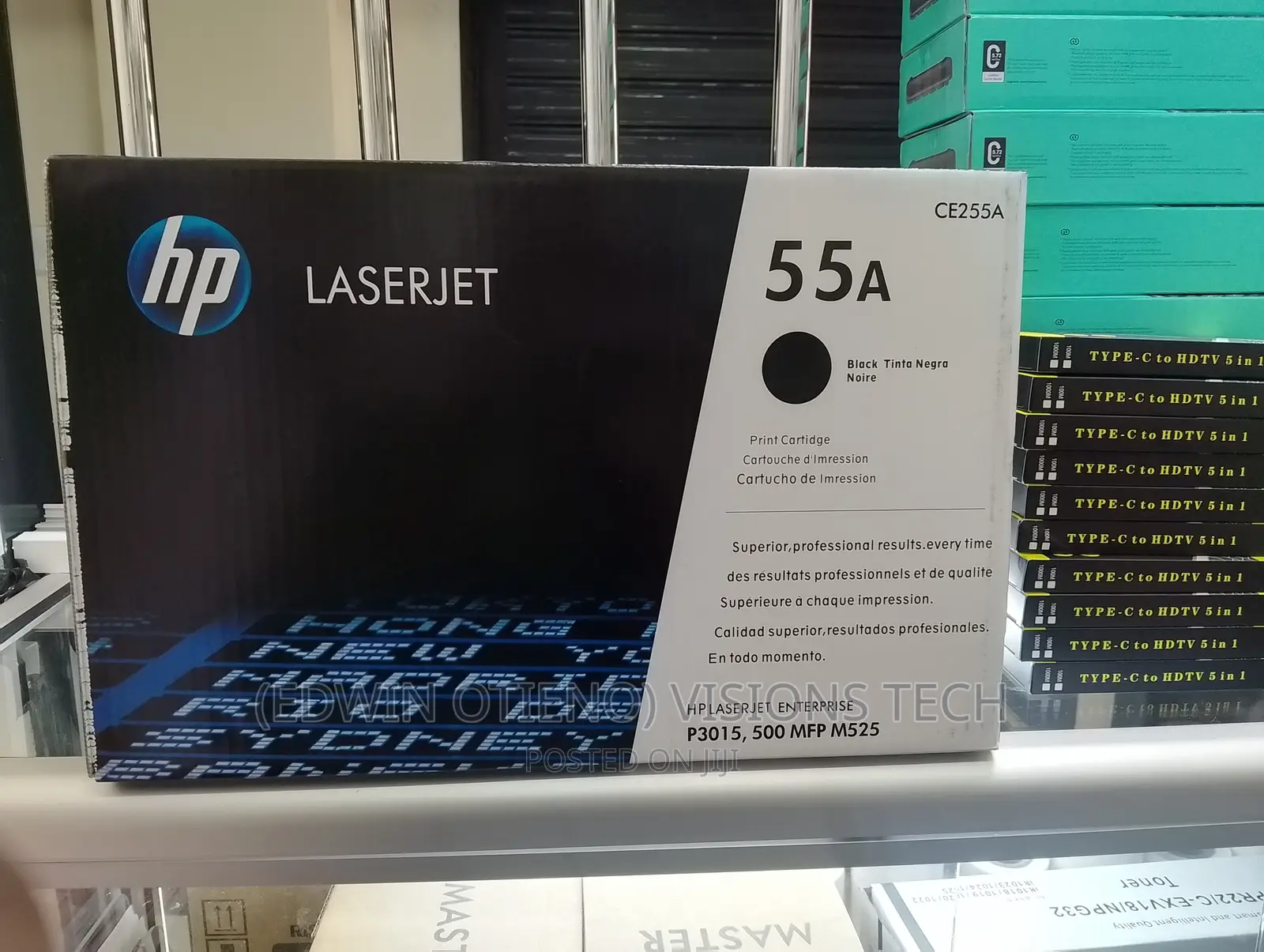 Ce255a Black Toner - HP 55A