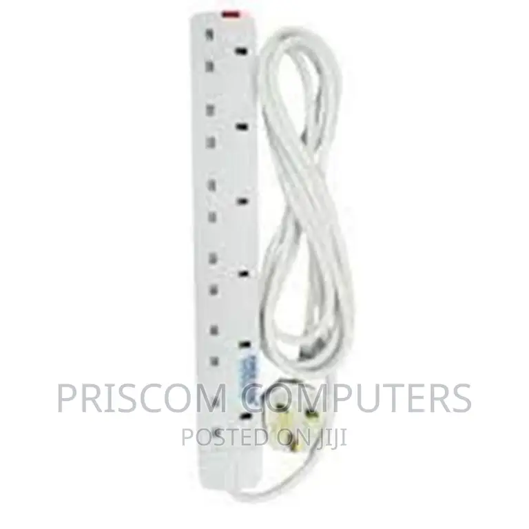 Power King Heavy Duty 6-way Power/Socket Extension Cable