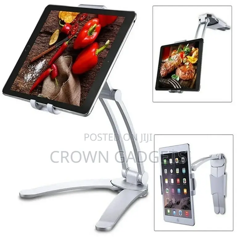 2-in-1 Kitchen Mount Tablet Stand for iPad, Tablets